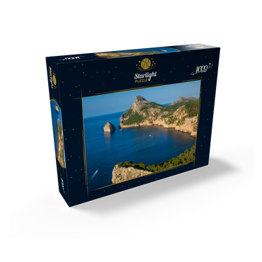 Cap de Formentor with the island Illot el Colomer, Pollenca, Serra de Tramuntana, Mallorca 1000 Jigsaw Puzzle box view1