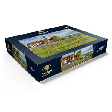 Pilgrimage church Birnau near Unteruhldingen at Lake Constance in springtime 500 Jigsaw Puzzle box view1