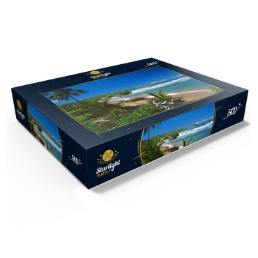 East coast near Bathseba, Barbados, Leeward Islands, Caribbean Sea 500 Jigsaw Puzzle box view1