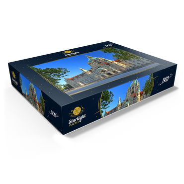 New City Hall at Trammplatz, Hanover, Lower Saxony, Germany 500 Jigsaw Puzzle box view1