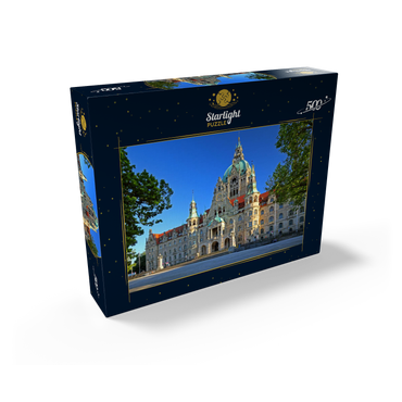 New City Hall at Trammplatz, Hanover, Lower Saxony, Germany 500 Jigsaw Puzzle box view1
