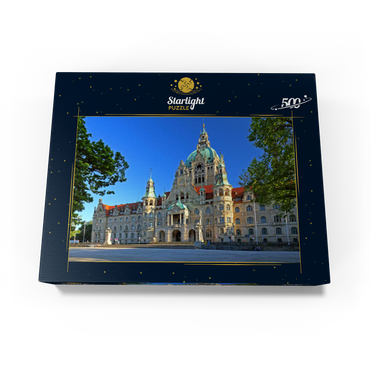 New City Hall at Trammplatz, Hanover, Lower Saxony, Germany 500 Jigsaw Puzzle box view1
