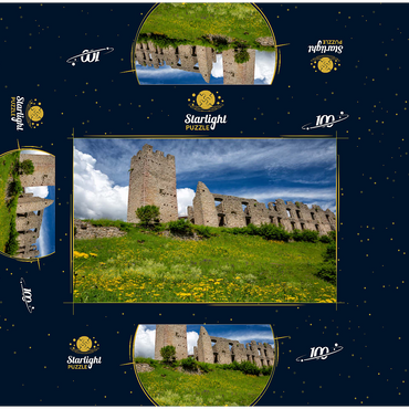 Castel Belfort, built 1311, Spormaggiore, Trentino-Alto Adige 100 Jigsaw Puzzle box 3D Modell