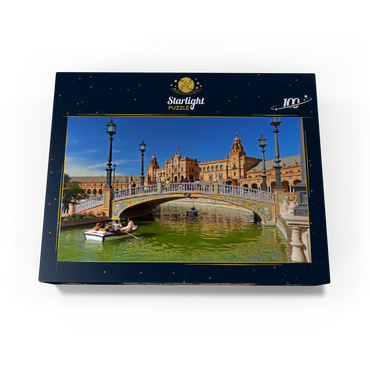 Plaza de Espana, Seville, Andalusia, Spain 100 Jigsaw Puzzle box view1
