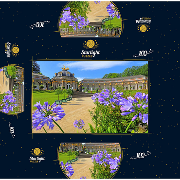 Orangery and Sun Temple of the Hermitage, Bayreuth, Upper Franconia 100 Jigsaw Puzzle box 3D Modell