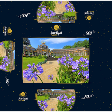 Orangery and Sun Temple of the Hermitage, Bayreuth, Upper Franconia 500 Jigsaw Puzzle box 3D Modell