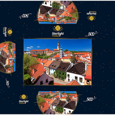 St. Jost (Český Krumlov) 500 Jigsaw Puzzle box 3D Modell