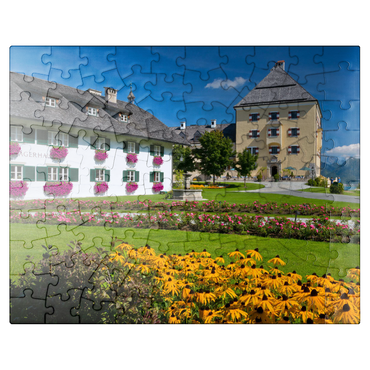 puzzleplate Fuschl Castle on Lake Fuschl 100 Jigsaw Puzzle