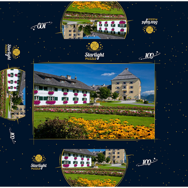 Fuschl Castle on Lake Fuschl 100 Jigsaw Puzzle box 3D Modell