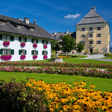 Fuschl Castle on Lake Fuschl 500 Jigsaw Puzzle 3D Modell