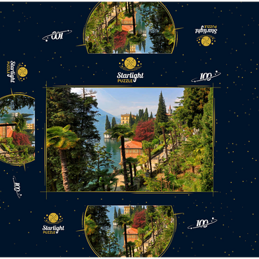 Villa Monastero Botanical Garden, Lake Como, Italy 100 Jigsaw Puzzle box 3D Modell