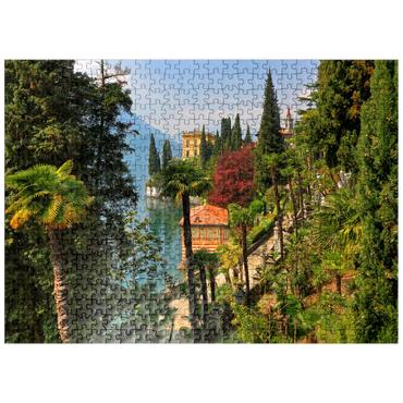 puzzleplate Villa Monastero Botanical Garden, Lake Como, Italy 500 Jigsaw Puzzle