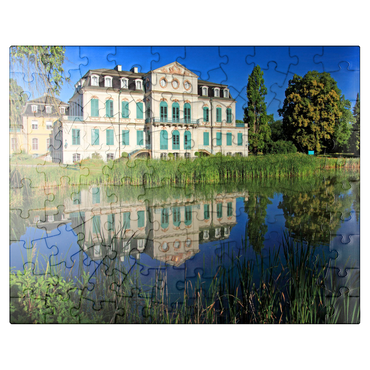 puzzleplate Wilhelmsthal Castle, Calden near Kassel, Hesse, Germany 100 Jigsaw Puzzle
