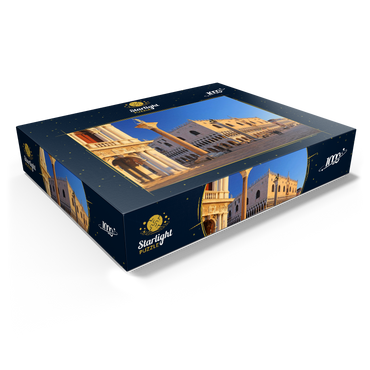 Biblioteca Nationale Marciana, Piazzetta and Doge's Palace, Venice, Italy 1000 Jigsaw Puzzle box view1