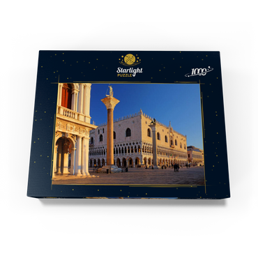 Biblioteca Nationale Marciana, Piazzetta and Doge's Palace, Venice, Italy 1000 Jigsaw Puzzle box view1