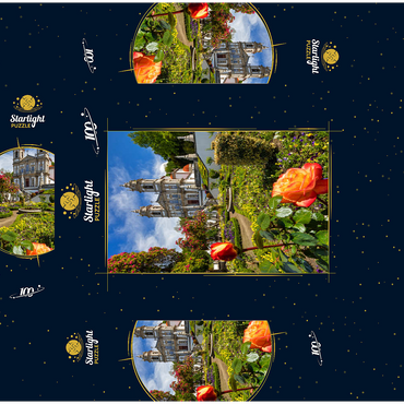 Sanctuary of Bom Jesus do Monte near Braga, Norte Region, Portugal 100 Jigsaw Puzzle box 3D Modell
