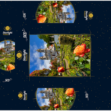 Sanctuary of Bom Jesus do Monte near Braga, Norte Region, Portugal 500 Jigsaw Puzzle box 3D Modell