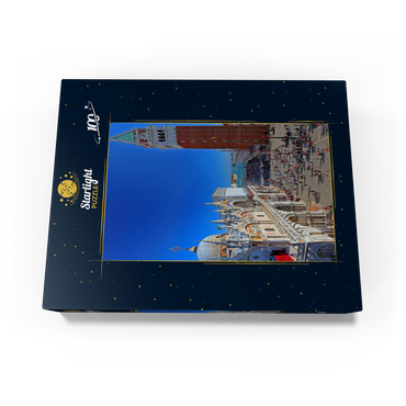 St. Mark's Square with St. Mark's Church and Campanile, Venice, Italy 100 Jigsaw Puzzle box view1