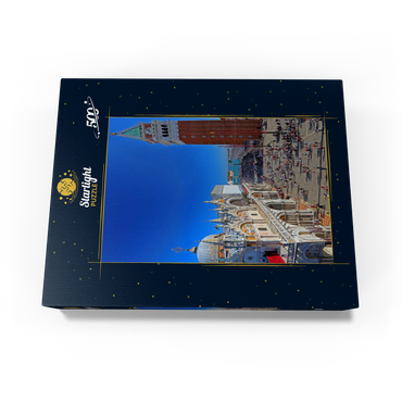 St. Mark's Square with St. Mark's Church and Campanile, Venice, Italy 500 Jigsaw Puzzle box view1