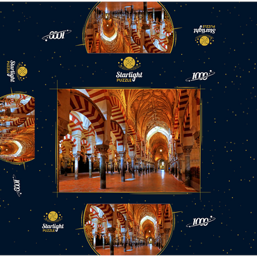 Cathedral Mezquita de Cordoba in Cordoba, Andalusia, Spain 1000 Jigsaw Puzzle box 3D Modell