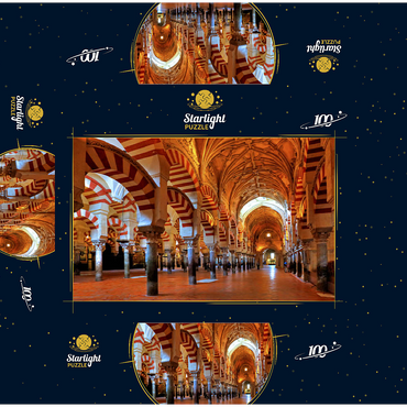 Cathedral Mezquita de Cordoba in Cordoba, Andalusia, Spain 100 Jigsaw Puzzle box 3D Modell