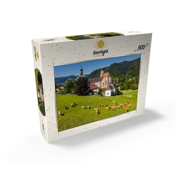 St. Trudpert Monastery in the Munster Valley in the Southern Black Forest 500 Jigsaw Puzzle box view1