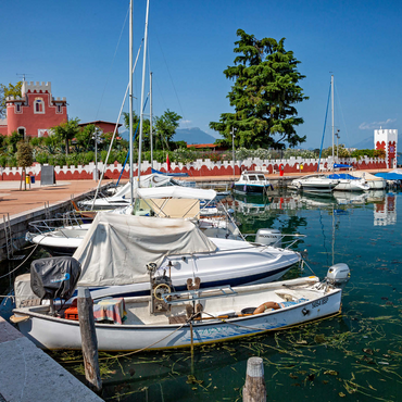 Port of Padenghe sul Garda 1000 Jigsaw Puzzle 3D Modell