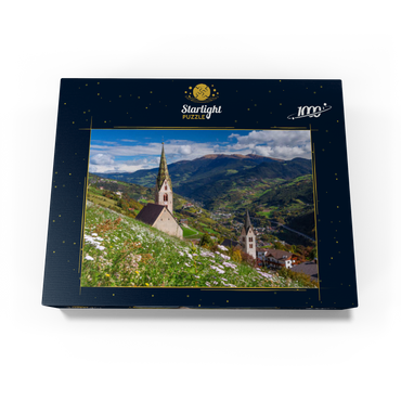 Villanders vs. Klausen and Säben Monastery, Province of Bolzano, Trentino-Alto Adige 1000 Jigsaw Puzzle box view1