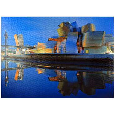 puzzleplate Guggenheim Museum, Museum of Modern and Contemporary Art 1000 Jigsaw Puzzle