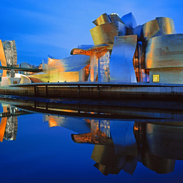 Guggenheim Museum, Museum of Modern and Contemporary Art 500 Jigsaw Puzzle 3D Modell