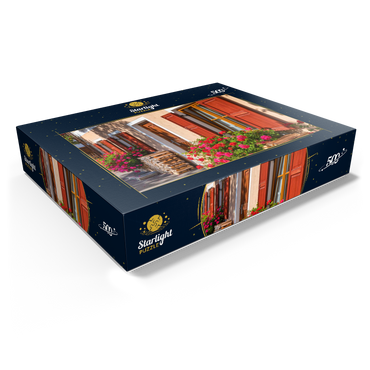 House decorated with flowers in the district of Garmisch 500 Jigsaw Puzzle box view1