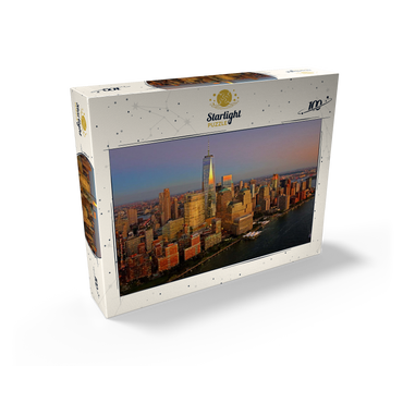 View to One World Trade Center, Manhattan, USA 100 Jigsaw Puzzle box view1
