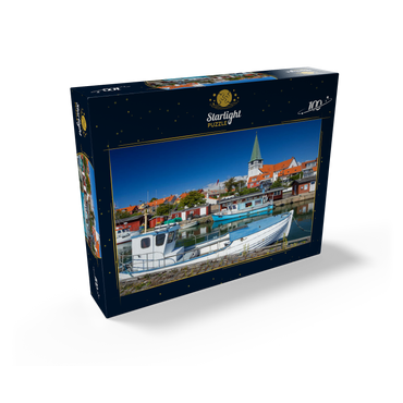 Fishing harbor with St. Nicholas Church 100 Jigsaw Puzzle box view1