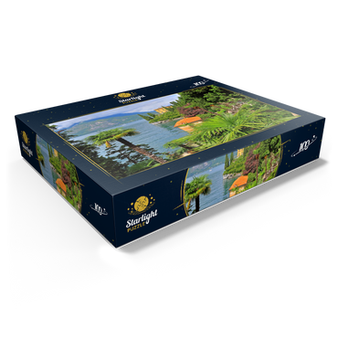 Villa Monastero Botanical Garden, Varenna, Lake Como, Lombardy, Italy 100 Jigsaw Puzzle box view1