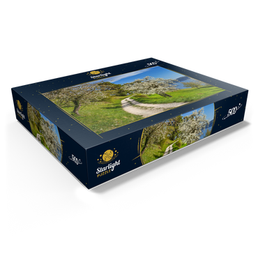 Blossom trail between Ludwigshafen and Sipplingen for the blossoming of trees in springtime 500 Jigsaw Puzzle box view1