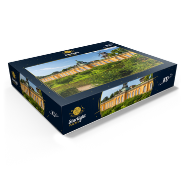Rococo Palace New Chambers with the Windmill in the Palace Park of Potsdam 100 Jigsaw Puzzle box view1