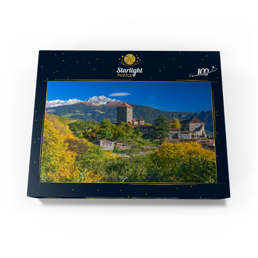 Tirol Castle in the village of Tirol near Merano, Province of Bolzano, Trentino-Alto Adige, Italy 100 Jigsaw Puzzle box view1