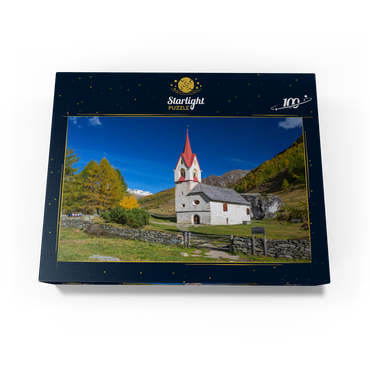 Holy Spirit Church, Ahrntal, Trentino-South Tyrol, Italy 100 Jigsaw Puzzle box view1