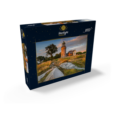 Evening at Hammeren Fyr lighthouse near Sandvig 1000 Jigsaw Puzzle box view1