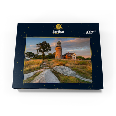 Evening at Hammeren Fyr lighthouse near Sandvig 1000 Jigsaw Puzzle box view1
