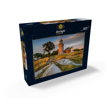 Evening at Hammeren Fyr lighthouse near Sandvig 500 Jigsaw Puzzle box view1