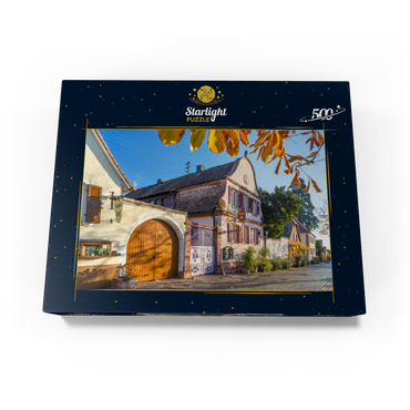 Winegrowers' houses in Rhodt unter Rietburg, southern wine route 500 Jigsaw Puzzle box view1