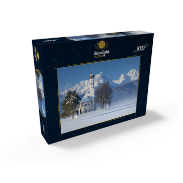 Pilgrimage church of St. Coloman near Schwangau, Füssen in Ostallgäu 1000 Jigsaw Puzzle box view1
