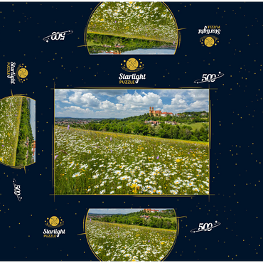 Schönenbergkirche, pilgrimage church Schönenberg near Ellwangen, Ostalbkreis, Swabian Alb 500 Jigsaw Puzzle box 3D Modell