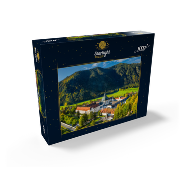 Bendictine Monastery Ettal, Ammergau Alps, Ammer Valley 1000 Jigsaw Puzzle box view1