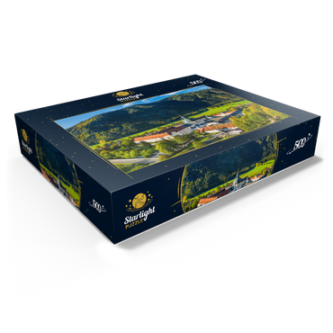 Bendictine Monastery Ettal, Ammergau Alps, Ammer Valley 500 Jigsaw Puzzle box view1