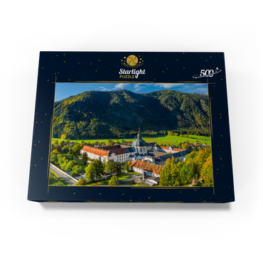 Bendictine Monastery Ettal, Ammergau Alps, Ammer Valley 500 Jigsaw Puzzle box view1