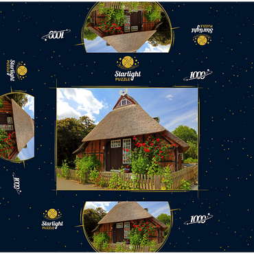 Farmhouse near Mölln 1000 Jigsaw Puzzle box 3D Modell