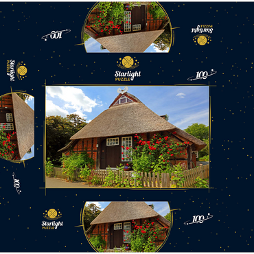 Farmhouse near Mölln 100 Jigsaw Puzzle box 3D Modell