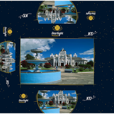 Basilica de Nuestra Senora de los Angeles in Cartago, Costa Rica 100 Jigsaw Puzzle box 3D Modell